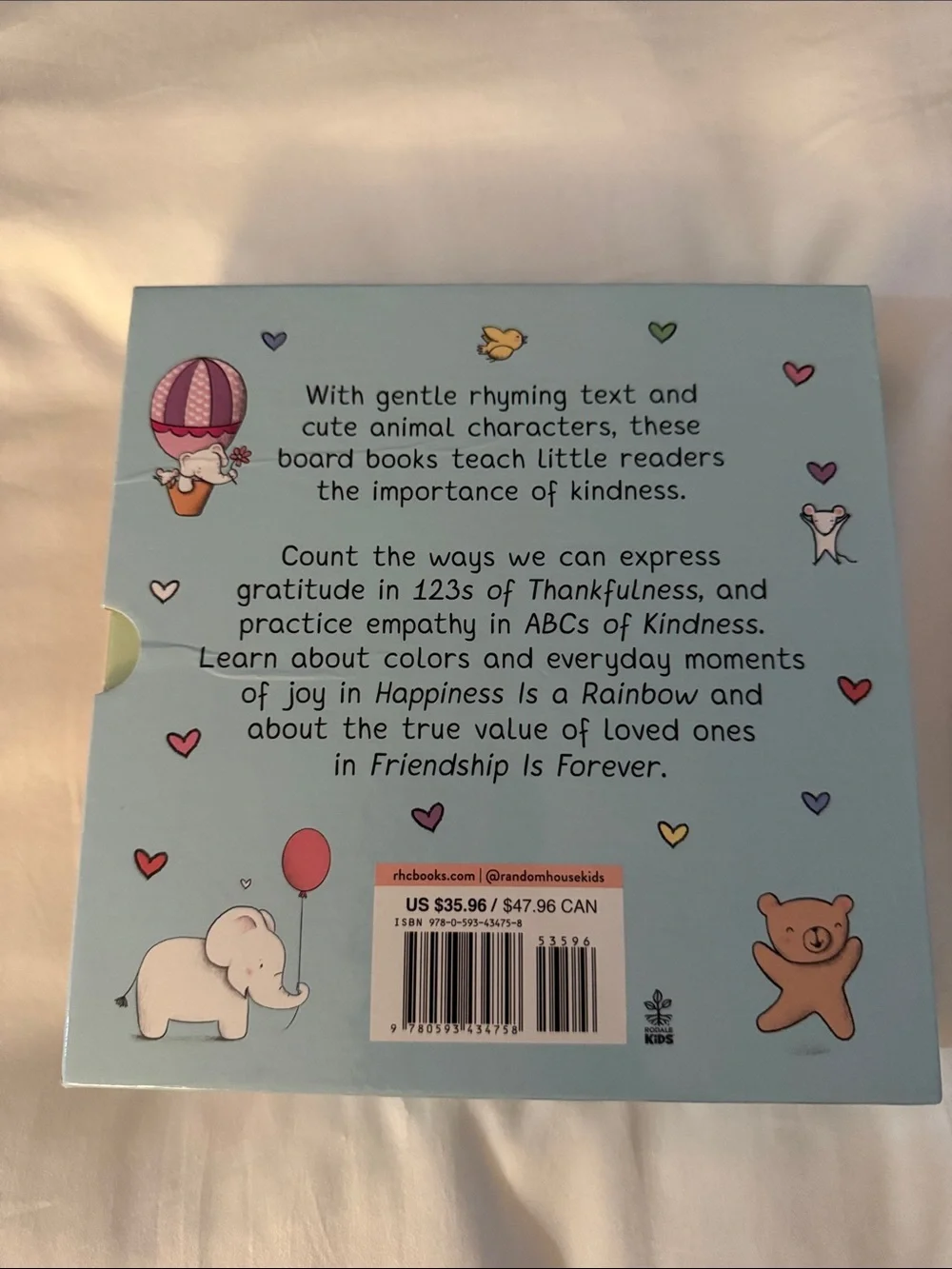 Books of Kindness Kids Book Set - Light Blue